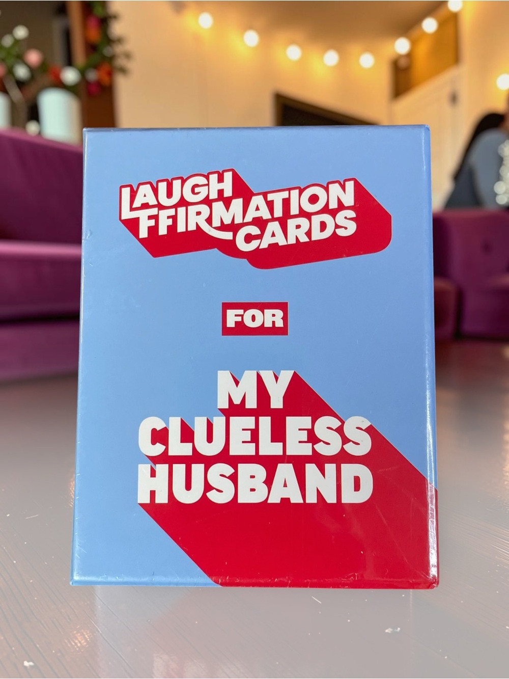 Laughffirmation Cards For My Clueless Husband New NIB Sealed